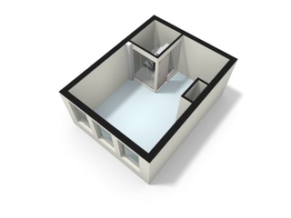Herengracht 236 – Eerste verdieping – 3D
