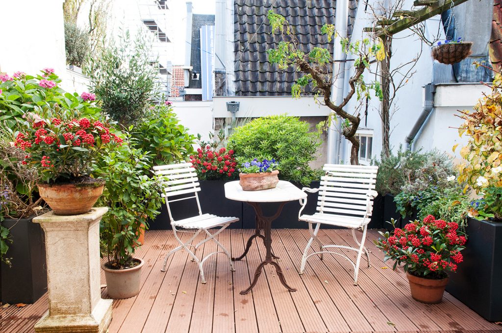 Rooftop terrace